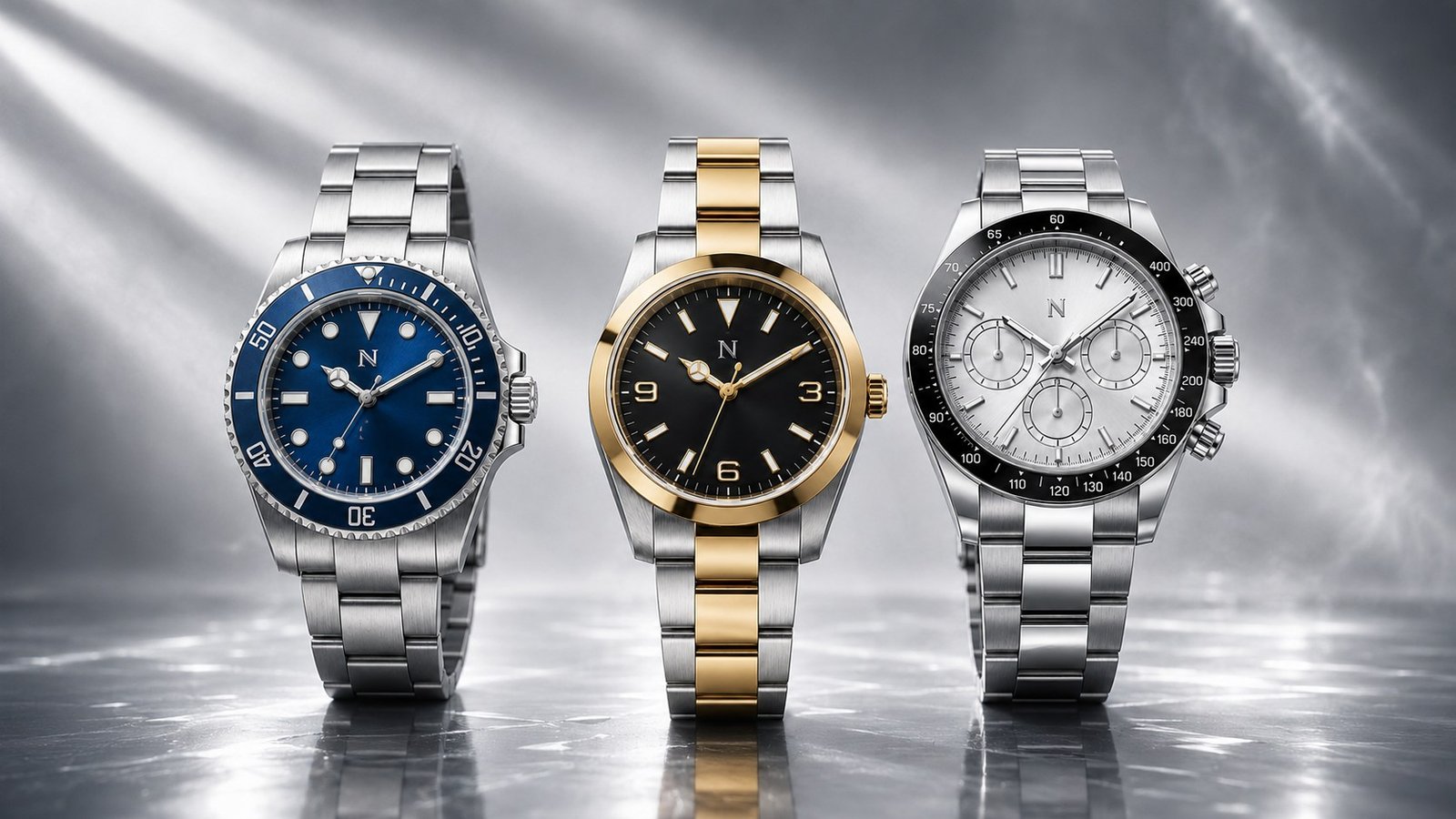 NUMERAL watch collection featuring Slate 36, Onyx Field and Steel One
